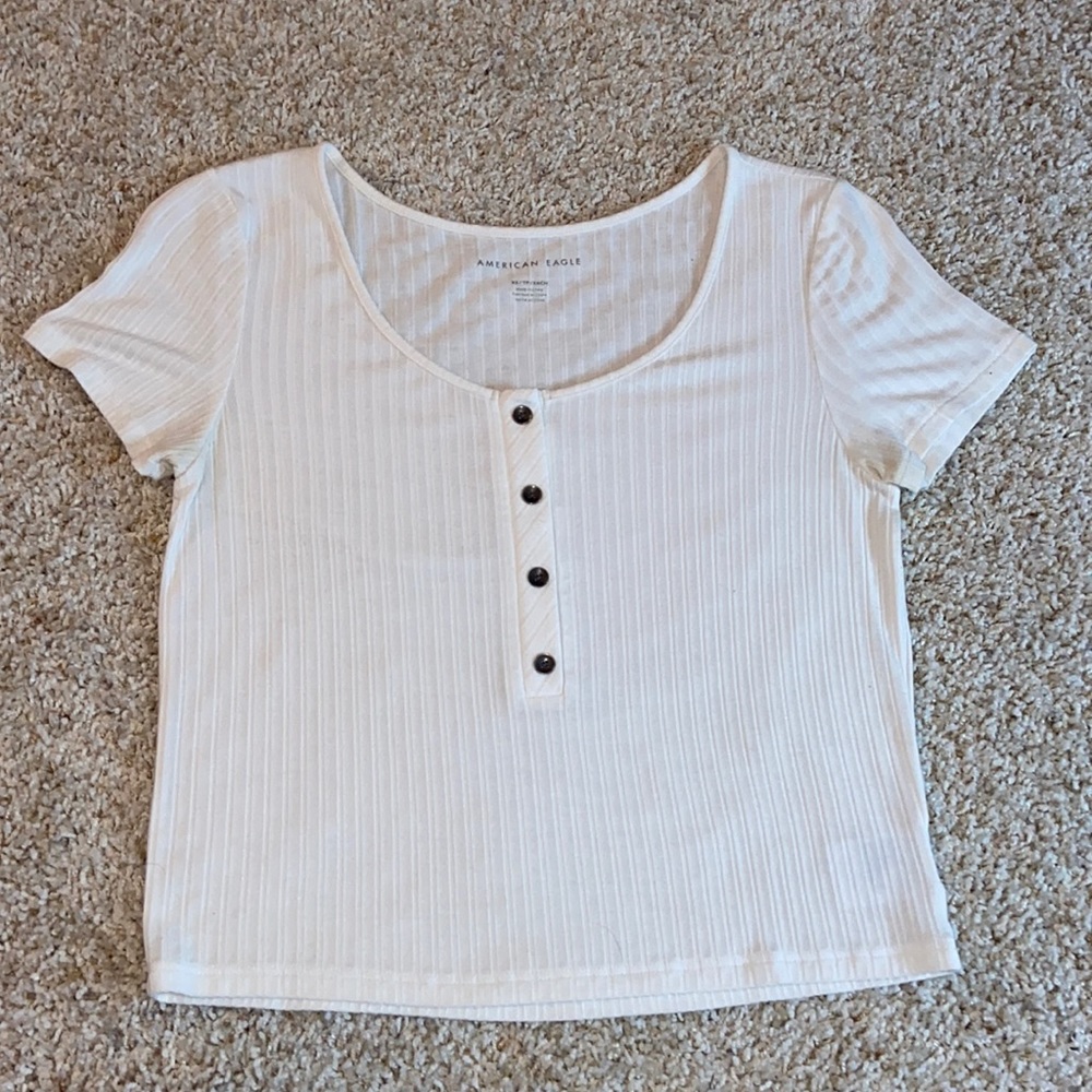 American Eagle Cropped T Shirt